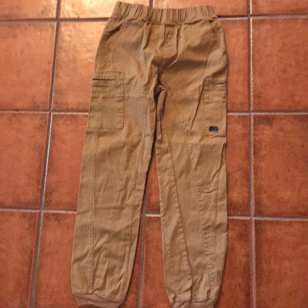 Brown khaki joggers